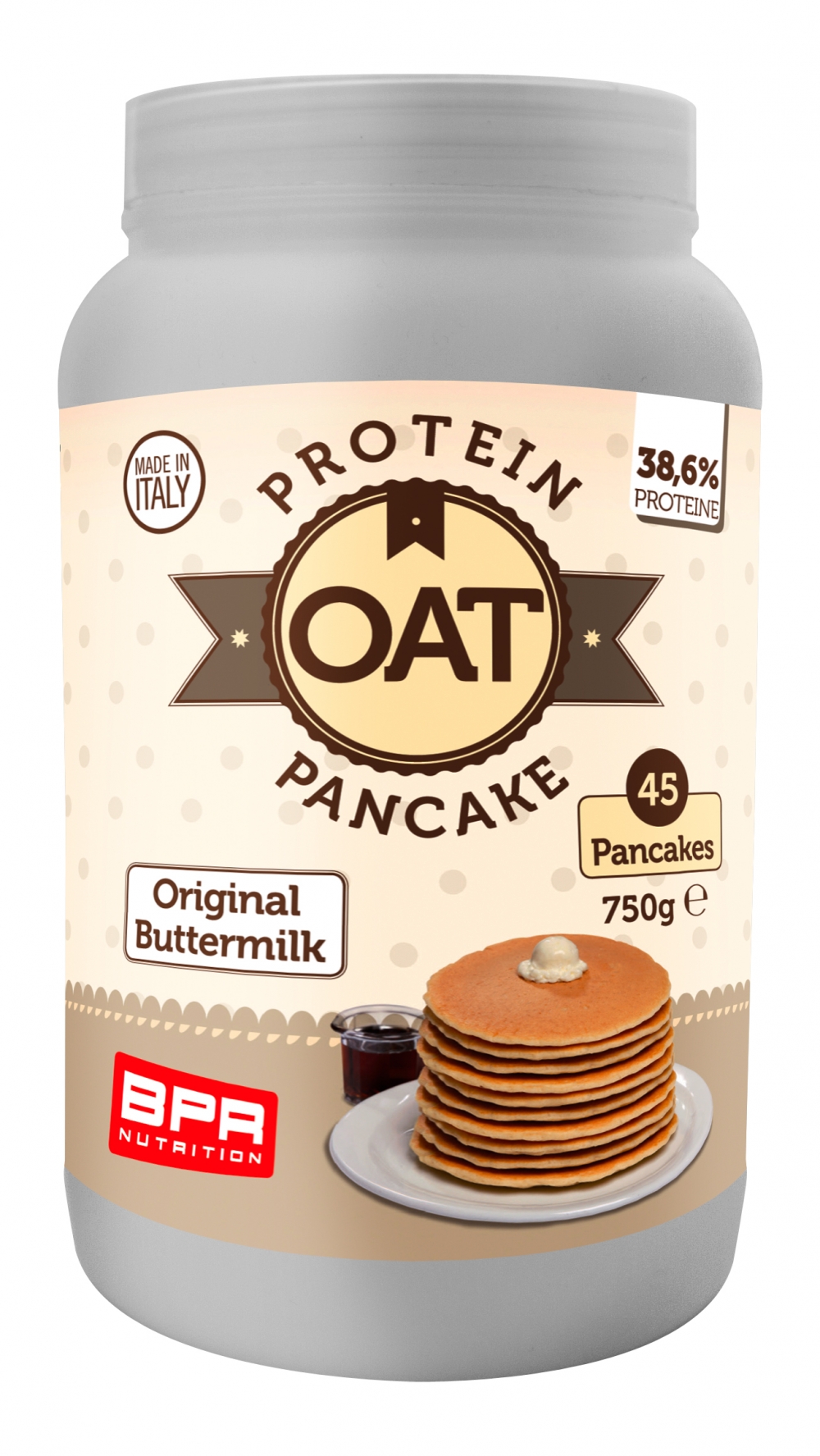 Oat Protein Pancake 750 g Original Buttermilk